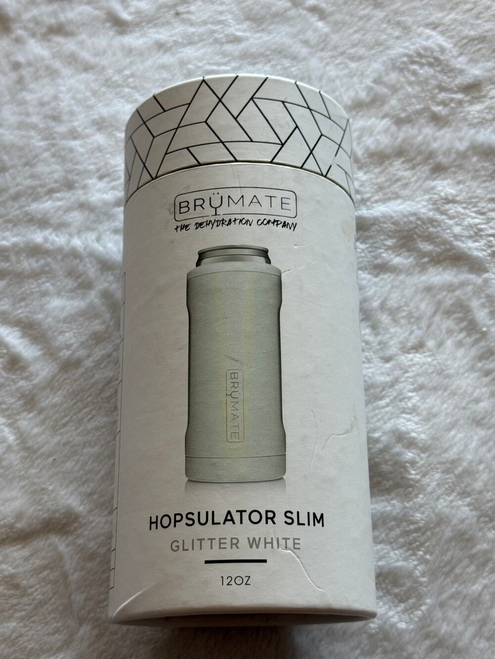 BRAND NEW BrüMate Hopsulator Slim, Glitter White
